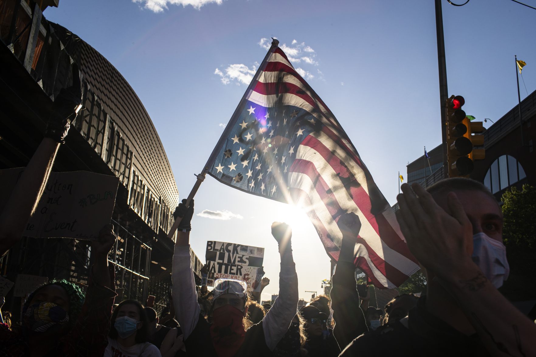 APTOPIX America Protests New York